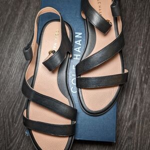 Cole Haan Women's Black Strappy Sandals